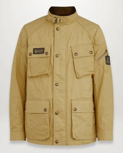 Belstaff Long Way Up Field Jacket In Vintage Khaki