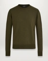 Belstaff Kerrigan Crew Neck Jumper In Salvia