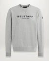 Belstaff 1924 Sweatshirt Grey/dark Ink Size 2xl In Grey Melange/dark Ink