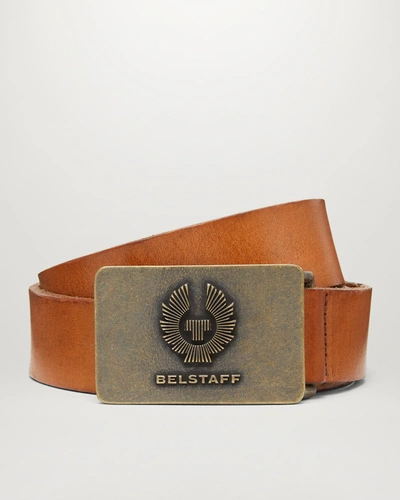 Belstaff Phoenix Belt In Chestnut