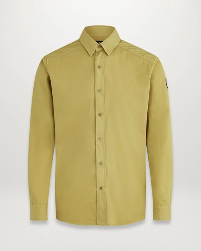 Belstaff Dunmore Shirt In Vintage Khaki