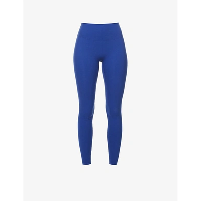 Adanola Ultimate High-rise Stretch-jersey Legging In Cobalt Blue