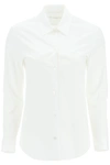 The Row Long-sleeve Cotton Shirt In White