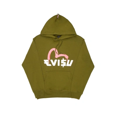 Evisu X Sfera Ebbasta Sweatshirt 2eaebm1sw443lf In Green