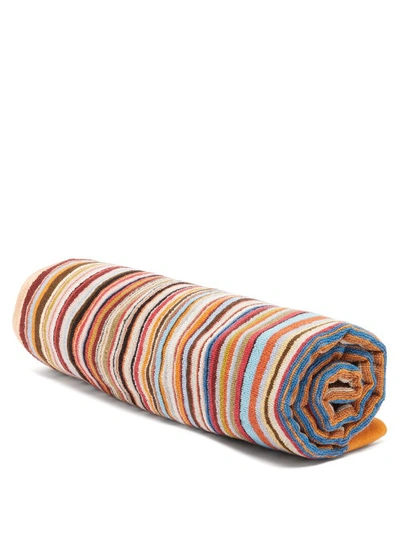 Paul Smith Signature Stripe Cotton-terry Beach Towel In Multicolour