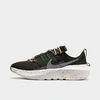 Nike Men's Crater Impact Casual Shoes In Sequoia/medium Olive/pink Glaze/sail