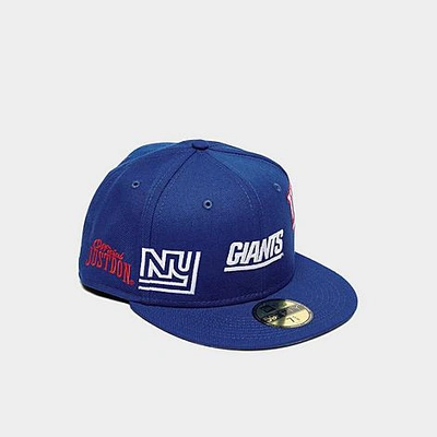 New Era Just Don New York Giants Nfl 59fifty Fitted Hat In Blue/team