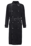 DIESEL FASHION SHOW DENIM TRENCH COAT