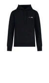 Apc Logo-print Long-sleeved Hoodie