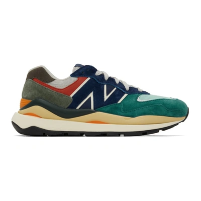 New Balance 57/40 Panelled Low-top Sneakers In Multicolor