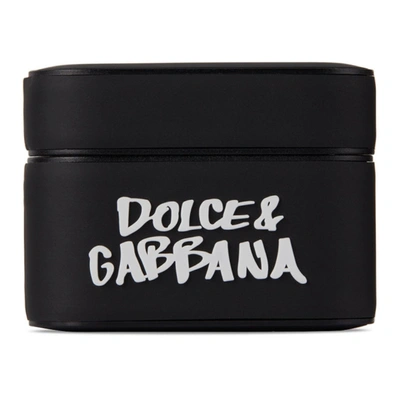 Dolce & Gabbana Rubber Airpods Pro Case With Logo In Colour_1