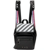 OFF-WHITE LEATHER DIAG BACKPACK