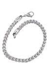 ADORNIA WATER RESISTANT FRANCO CHAIN BRACELET