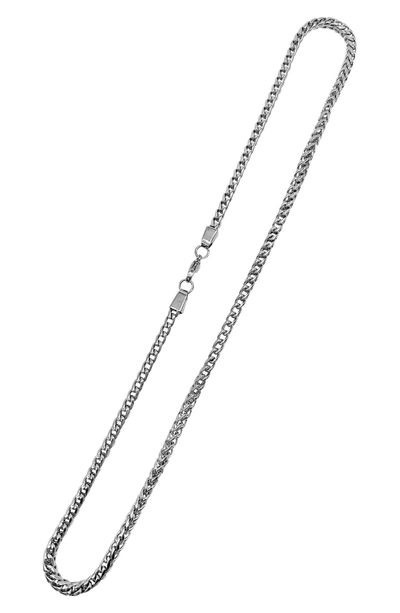Adornia Fanco Chain Necklace In Silver