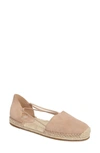 Eileen Fisher Lee Espadrille Flat In Latte Nubuck