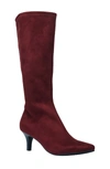 Impo Noland Stretch Tall Dress Boot In Vino W