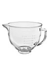 Kitchenaid 5-quart Glass Bowl & Lid In Clear