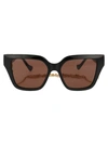Gucci Gg1023s Sunglasses In 005 Black Black Brown
