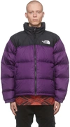 The North Face 1996 Retro Nuptse Padded Jacket In Purple,black