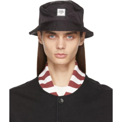 Opening Ceremony Technical Fabric Bucket Hat In Black