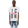 Dsquared2 Teen Icon-print T-shirt In White