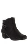 Easy Street Dawnta Side Zip Boot In Black Matte