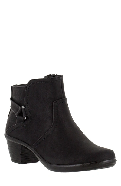 Easy Street Dawnta Side Zip Boot In Black Matte