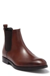 To Boot New York Weaver Leather Chelsea Boot In Bruciato