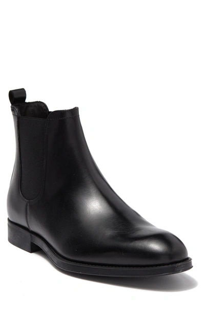 To Boot New York Weaver Leather Chelsea Boot In Butterfly Nero