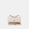Coach Klare Crossbody In Signature Canvas With Rivets In Multi