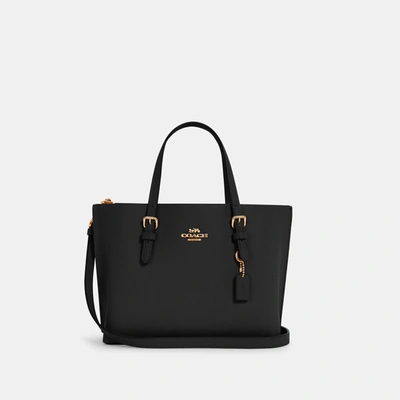 Coach Mollie Tote 25 In Black