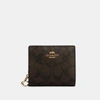 COACH SNAP WALLET IN SIGNATURE CANVAS,195031162770