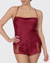 Rya Collection Darling Short Pajamas In Sangria