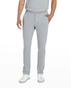 Bugatchi Men's Comfort Drawstring Pants In Platinum