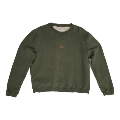 Pre-owned Holzweiler Sweatshirt In Green
