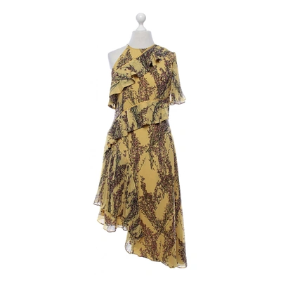 Pre-owned Keepsake The Label Mid-length Dress In Yellow