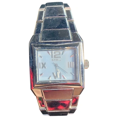 Pre-owned Breil Watch In Silver