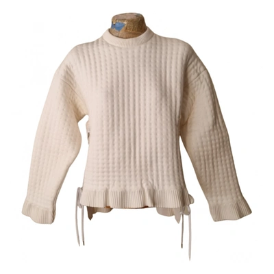 Pre-owned Rabanne Jumper In White