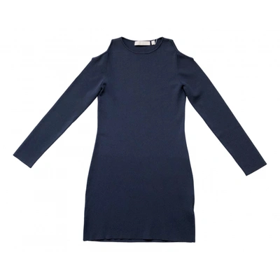 Pre-owned Keepsake The Label Mid-length Dress In Navy