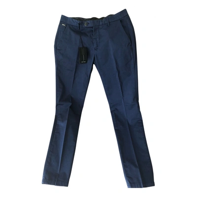 Pre-owned Xagon Man Trousers In Blue