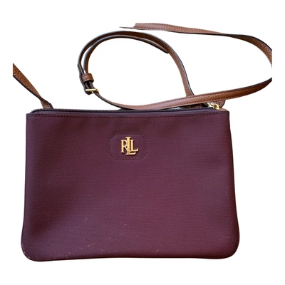 Pre-owned Ralph Lauren Handbag In Brown