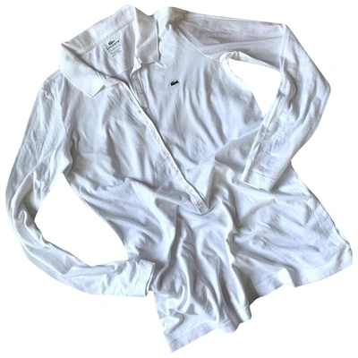Pre-owned Lacoste Top In White