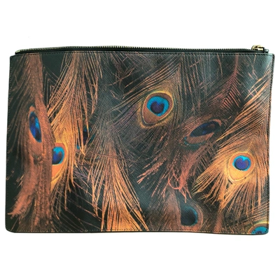 Pre-owned Givenchy Cloth Clutch Bag In Multicolour