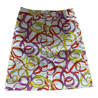 Pre-owned Escada Mini Skirt In Multicolour