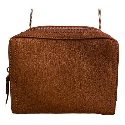 Pre-owned 3.1 Phillip Lim / フィリップ リム Leather Crossbody Bag In Camel