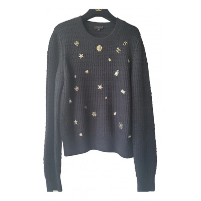 Pre-owned Chanel Cashmere Jumper In Grey