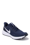 Nike Revolution 5 Running Shoe In 400 Mnnavy/white