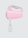 Smeg Hand Mixer In Pink