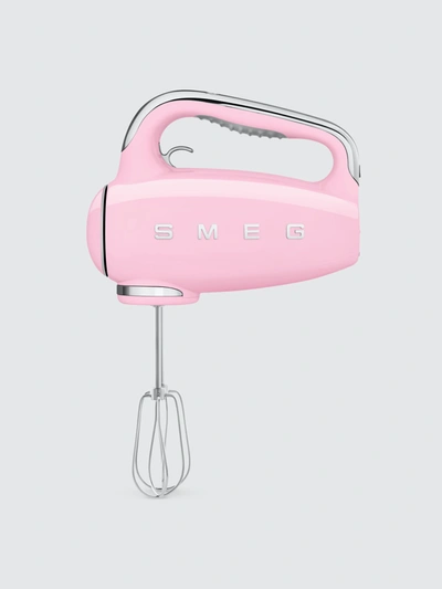 Smeg Hand Mixer In Pink
