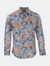 LORDS OF HARLECH LORDS OF HARLECH NIGEL PATIO FLORAL SHIRT SKY